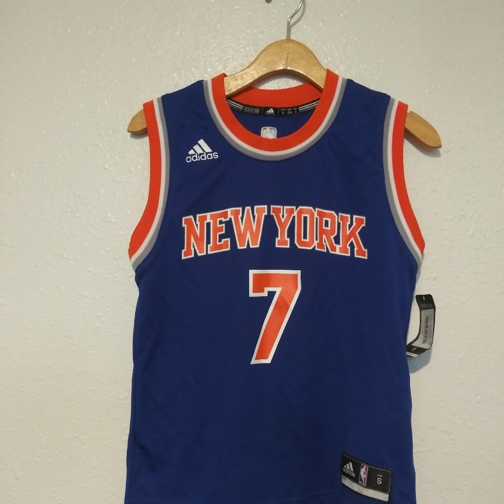 Adidas New NY Knicks #7 Carmelo Anthony Jersey